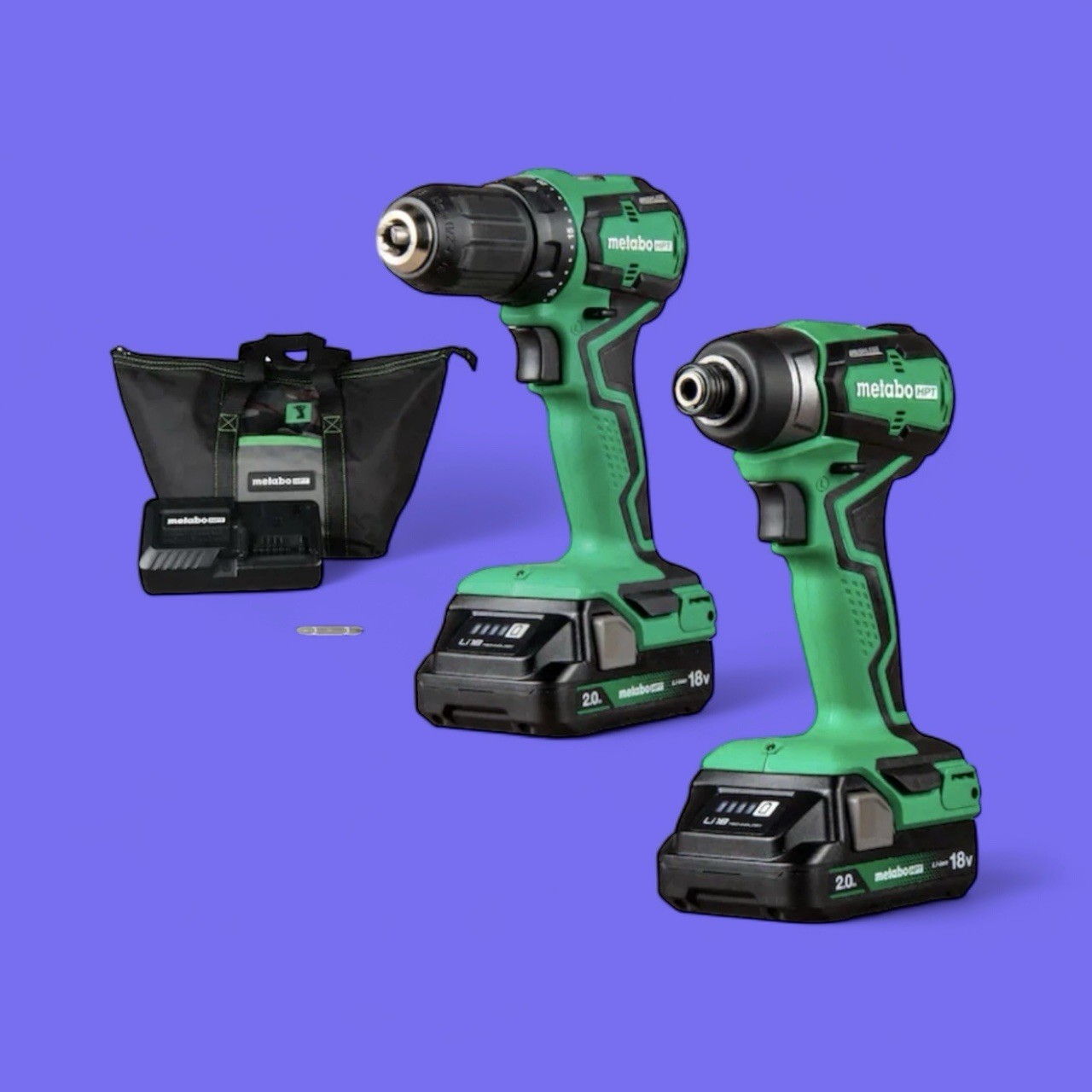 Driver Set Kit Brushless W/ Batteries And Charger.