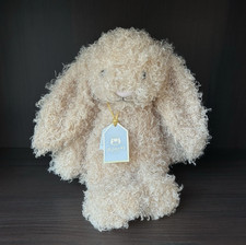 Jellycat Bashful Luxe Bunny Curly Medium - RARE & Comes With Small Attached Tag
