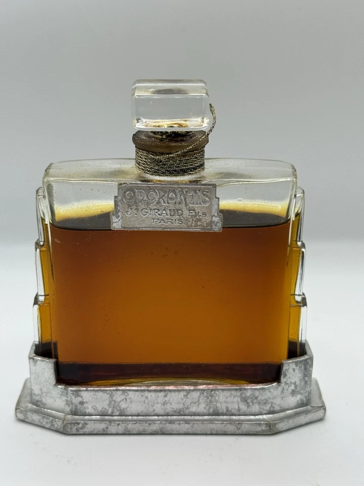 Flacon de parfum ancien “ Odorantis“ Jean Giraud En Coffret 1930 - Photo 3/4