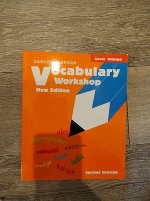 Vocabulary Workshop new edition Level Orange Sadlier- Oxford