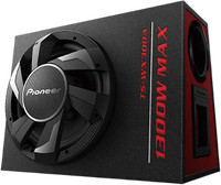 Pioneer TS-WX300A Car Auto Subwoofer 350W VerstäRker Schwarz