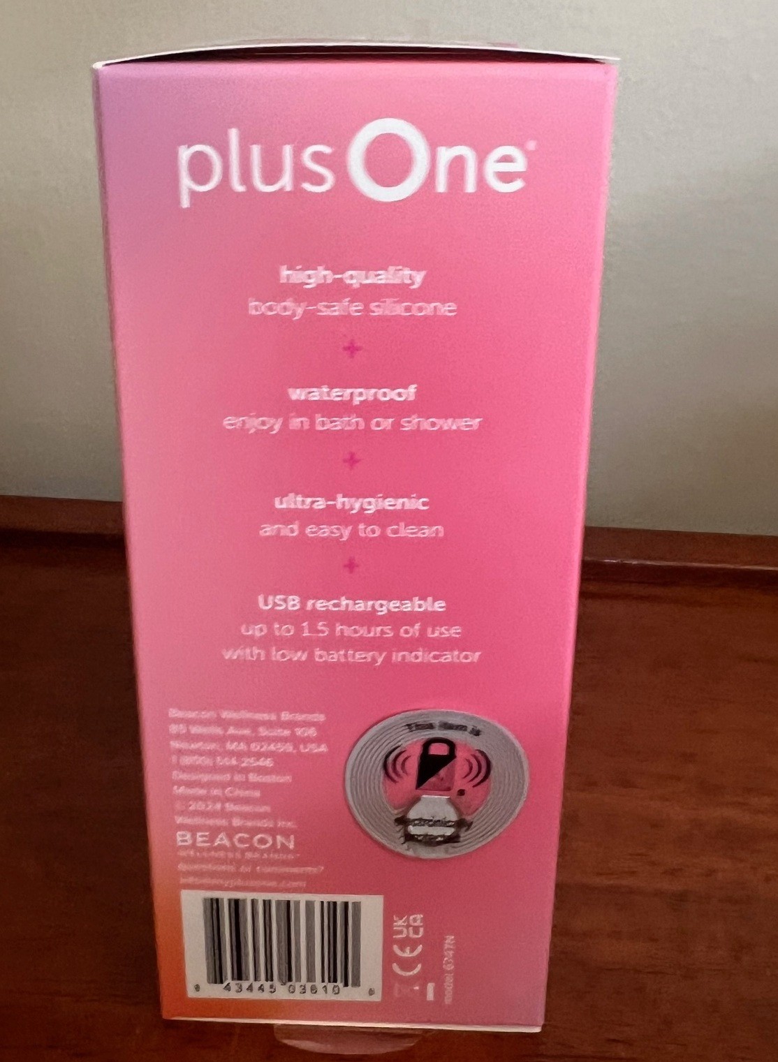 Plus One Rose Arouser Body Massager - Brand New And Sealed