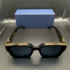 Louis Vuitton 1.1 Millionaires Sunglasses Z1165W - Black/Gold FREE FAST SHIPPING
