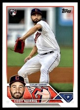 2023 Topps Cody Morris Rookie Cleveland Guardians #507