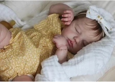 Vinyl Baby Girl Doll 20 in Realistic Reborn Baby Dolls Vinyl Full Bod