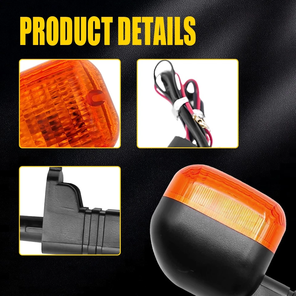 2X Indicador de luces de giro para BMW BMW G 650 GS 2008 2009 2010 trasero ámbar Foto 4 de 4