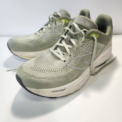 New Balance Fresh Foam X 860v14 Men Sz 10.5 D Olivine Green Running Shoes