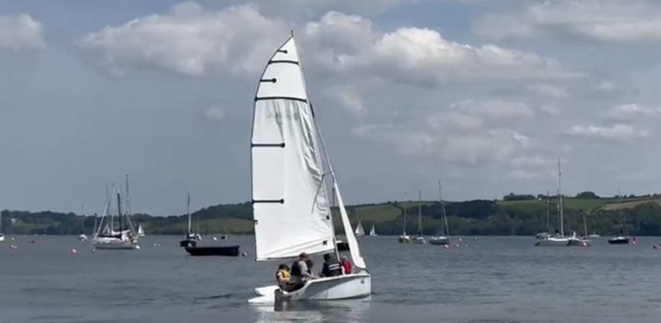 Topper Topaz Omega Large Family Sailing Dinghy used but in good ...