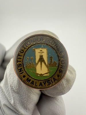 VTG Royal Institution of Surveyors Malaysia (RISM) Enamel Lapel Pin