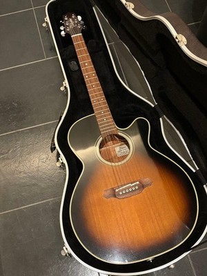Elektrische Akustikgitarre Takamine PTU508 TBS Tobacco Sunburst