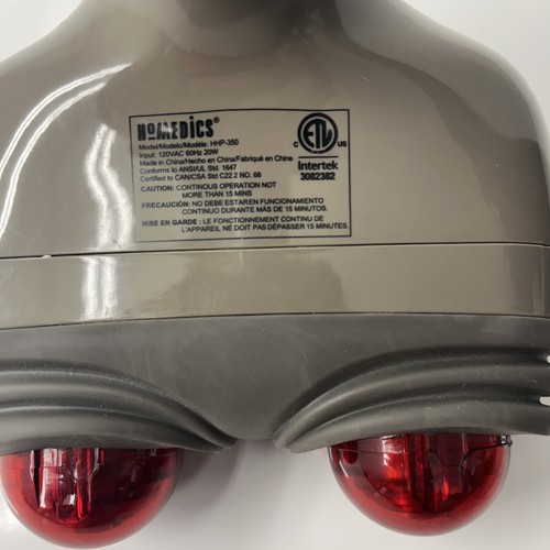 HoMedics HHP-350 Percussion Pro Handheld Electric Full Body Massager with Heat - Picture 4 of 6