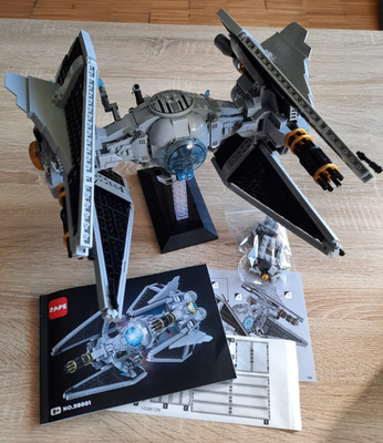 Klemmbausteine - Star Wars  - Tie Fighter Bomber Interceptor - 1000 Teile