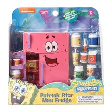 Nickelodeon Spongebob Squarepants- Patrick Star Mini-Fridge toy set NEW