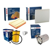 OIL AIR CABIN FUEL BOSCH FILTERS SERVICE KIT FOR AUDI A1 1.6 TDI SPORT 10-18