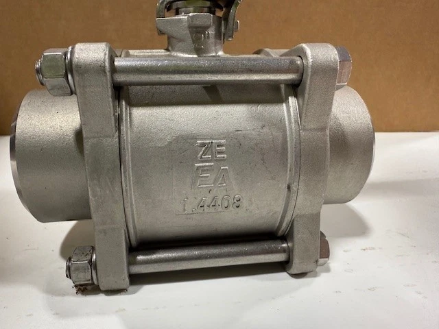 END ARMATUREN ZE311067 Ball Valve DN50, 1.4408/PTFE, Weld Ends, Full Bore - Image 4 of 4