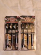 Gorilla Grip Steel Tip Darts 20 gram USA Bottleson Two 3packs American Dart
