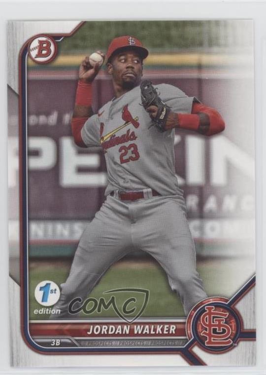2022 Bowman Draft 1st Edition Jordan Walker #BD-36 0nr3
