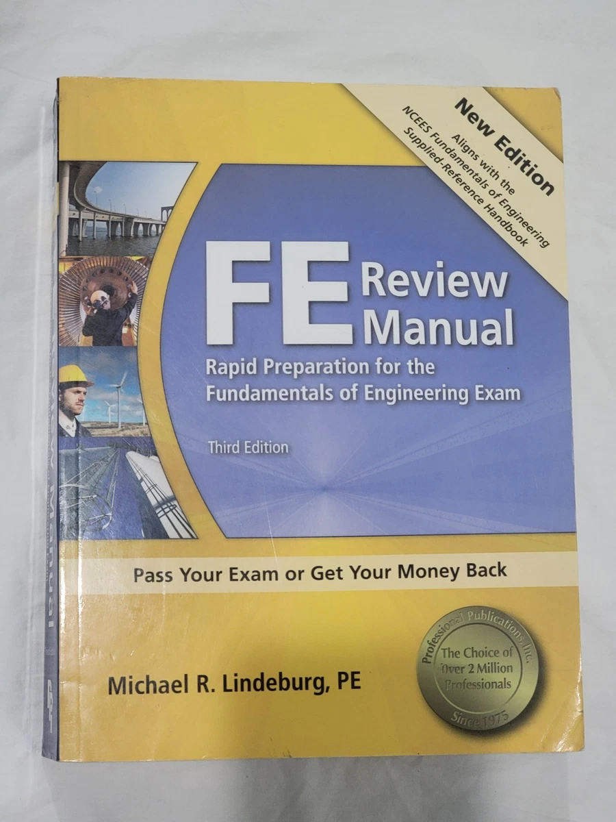 語学・辞書・学習参考書 FE REVIEW MANUAL 3RD EDITION, REVISED FE Review Manual for sale | eBay
