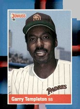 1988 Donruss #649 Garry Templeton