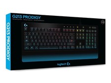 LOGITECH G213 Prodigy Gaming Tastatur Rubberdome kabelgebunden Schwarz