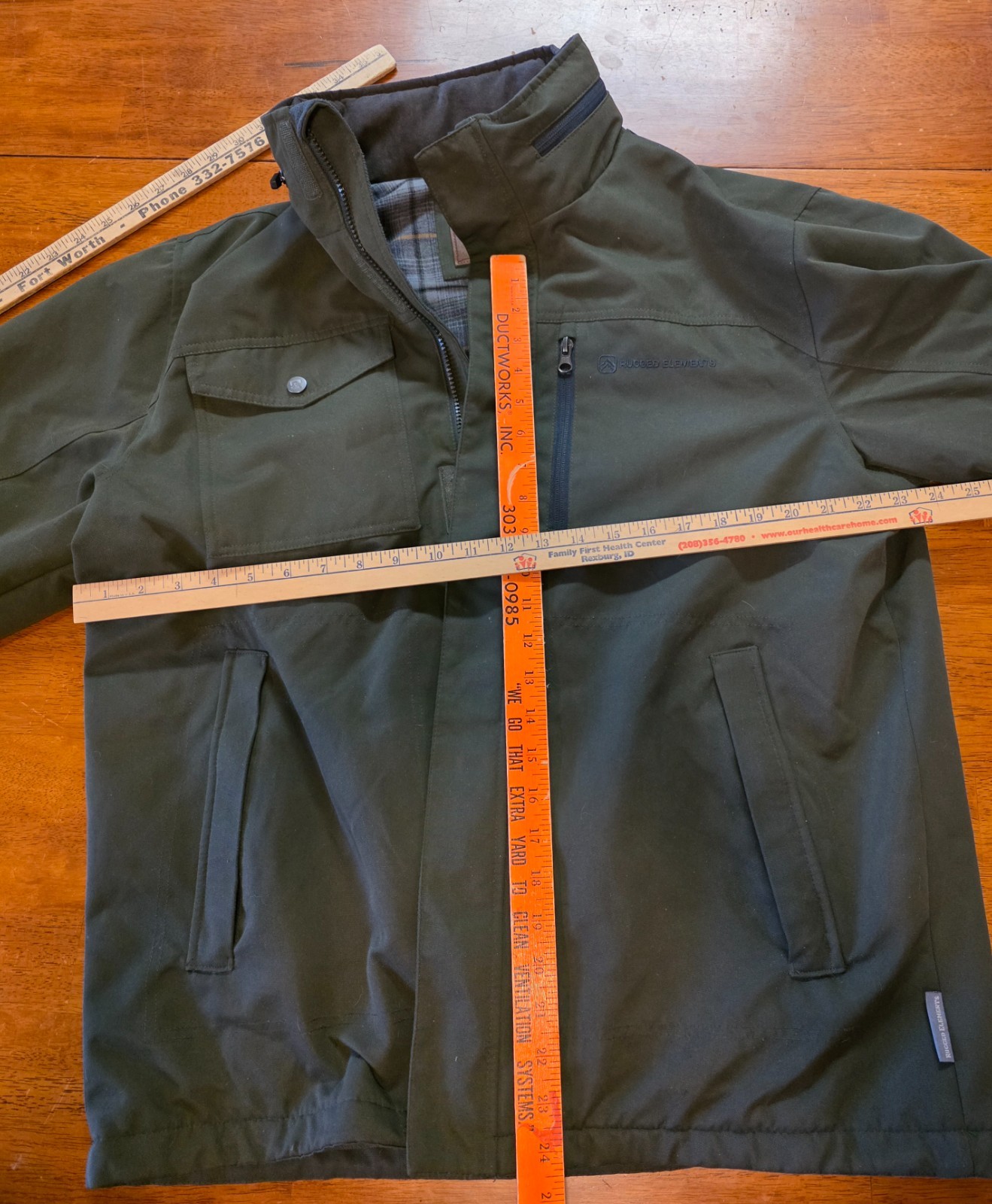 Rugged Elements Utility Work Jacket Insulated Men… - image 2