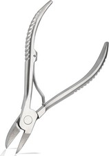 Heavy Duty Podiatrist Toenail Clippers for Thick and Ingrown Nails, Hand Forged