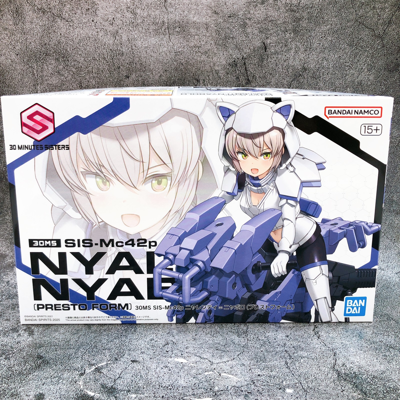 30MS SIS-Mc42p Nyalenti Nyabolo Presto Form Model Kit Premium Bandai Japan NEW