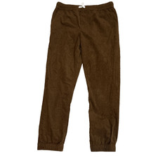 Janie Jack Brown Stretch Corduroy Jogger Pull On Pants Big Kid 7 Holiday School