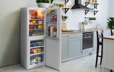 Iceking IK8951EW White 50/50 Split Static Fridge Freezer