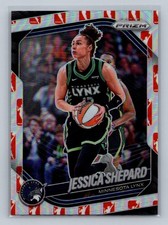 2025 Panini Prizm WNBA - DSG Exclusive Logo Prizm #137 JESSICA SHEPARD LYNX
