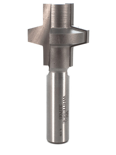 Whiteside 3370B Wedge Groove Bit 1/2"SH, 1-1/4"CL