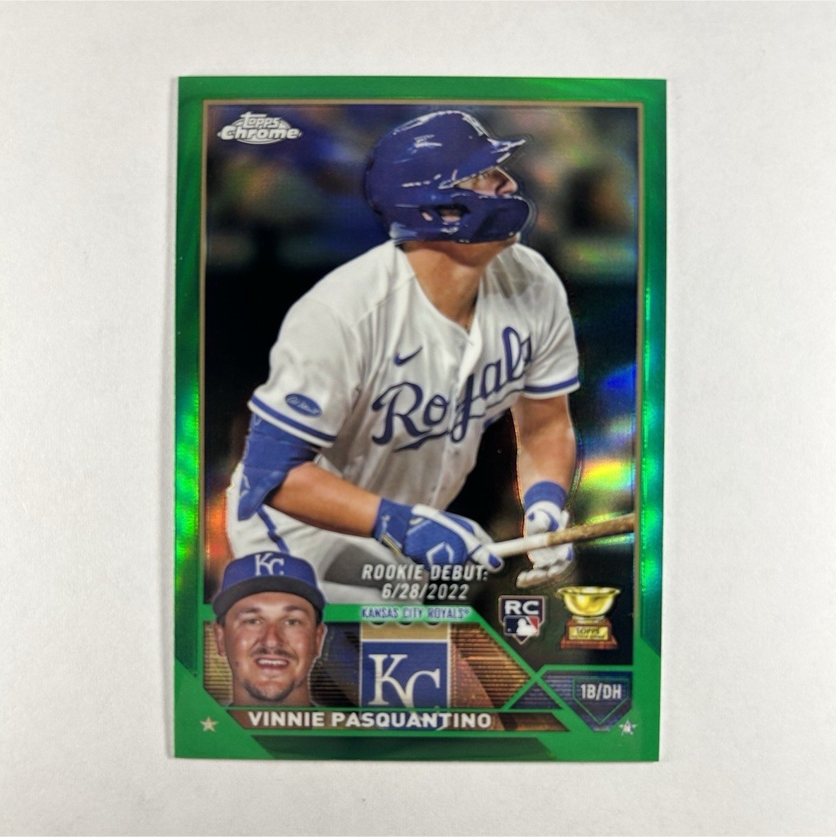 2023 Topps Chrome Update Series - Rookie Debut Vinnie Pasquantino Topps Chrome Vinnie Pasquantino 25枚限定