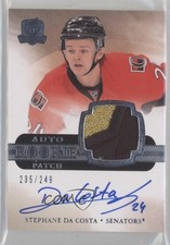 2011-12 Upper Deck The Cup Rookie /249 Stephane Da Costa #166 Patch Auto 2d8