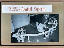 Vintage 1960's 35mm Slide Aircraft Curtiss-Wright Flight Surface Control System 