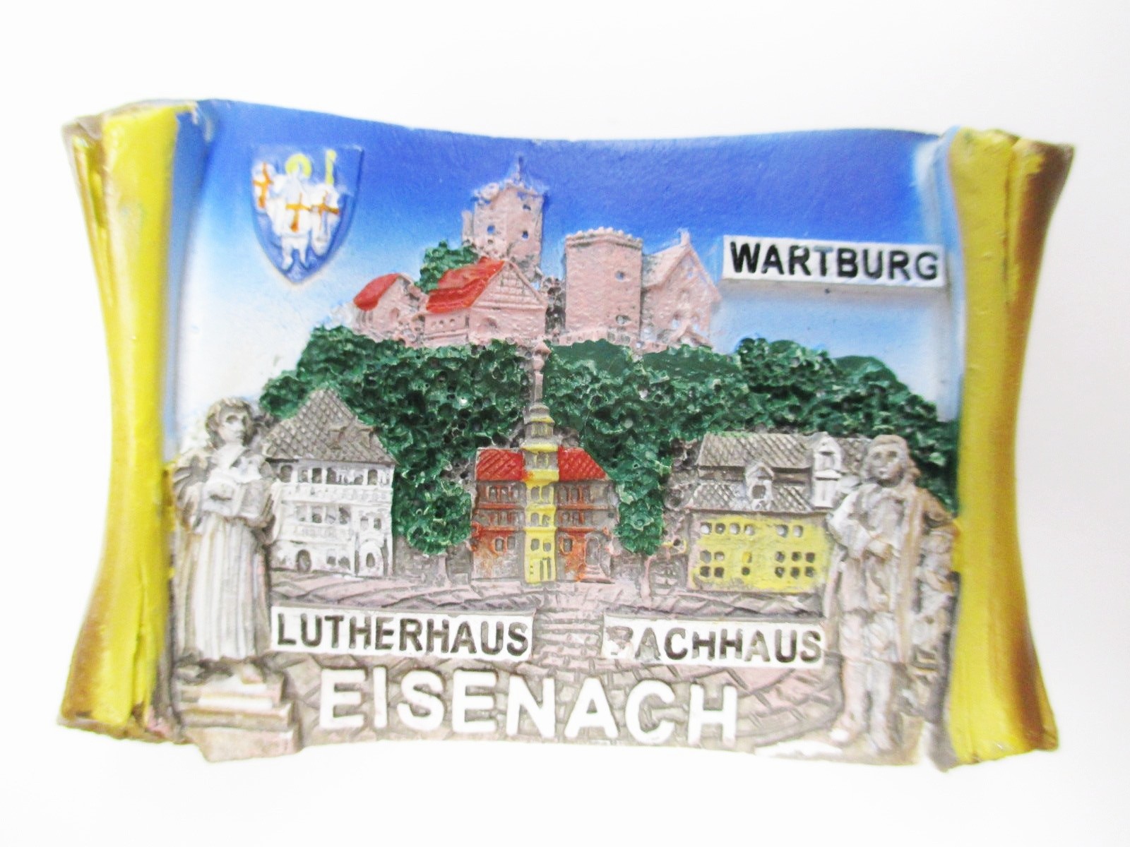 Eisenach Thuringia Lutherstadt Poly Magnet Germany Souvenir Germany, New