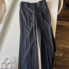 Dolce & Gabbana Tuxedo Pant Size 42 Virgin Wool Stripe Kick Flare Made In Italy