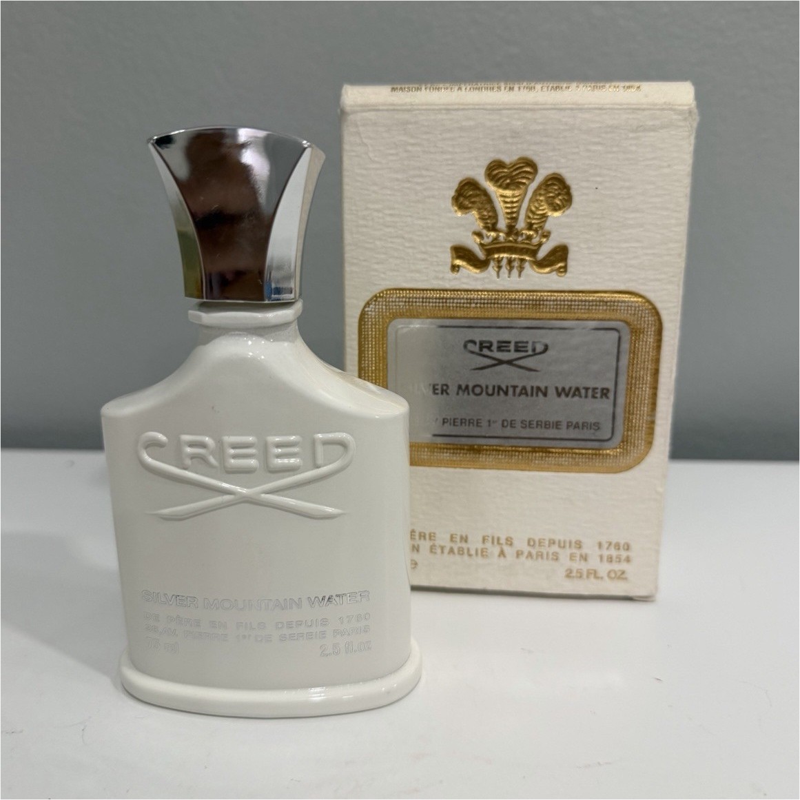 Creed Silver Mountain Water Eau de Parfum Spray Regular Size 2.5 fl oz