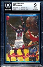 1997-98 Flair Showcase Row 2 Michael Jordan #1 BGS 9 MINT