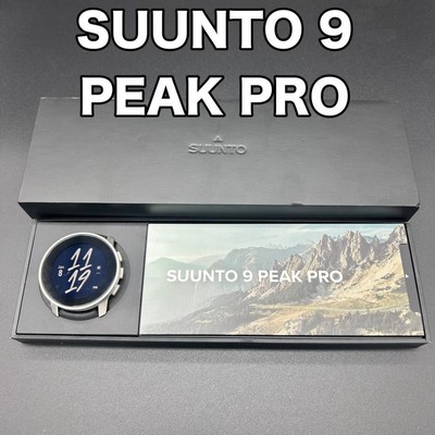 Suunto 9 Peak Pro Titanium Running Watch Gps