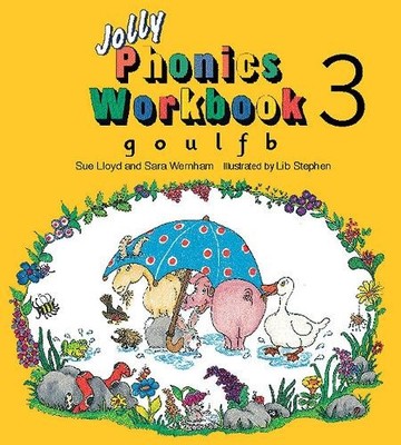 Jolly Phonics Workbook 3: in Precursive Letters (B... by Wernham, Sara Paperback