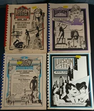 Paul Osborne Illusion Systems Books 1 -4 Rare