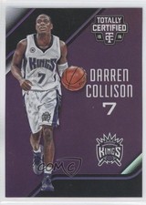 2015-16 Panini Totally Certified Mirror Purple 48/50 Darren Collison #140 2r5