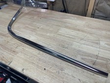1955 56 57 Chevy Sedan Wagon Upper Windshield Stainless Trim Driver Side 1955 56 57 Chevy Sedan Wagon Upper Windshield Stainless Trim Driver Side