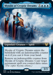 Myojin of Cryptic Dreams (Extended Art) #52 Commander: Kamigawa: Neon Dynasty