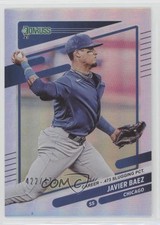 2021 Panini Donruss Variation Career Stat Line /473 Javier Baez (Throwing) g1d