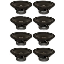 8 Goldwood Sound GW-8028 Rubber Surround 8" Woofers 190W each 8ohm Speakers