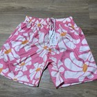 Eric Emanuel Men's Sports Floral Swim Shorts Pink/White/Orange XS Drawstring — photo 6