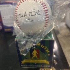 Vintage Babe Ruth 100th Anniversary Replica Signature Baseball 1995 Collectible