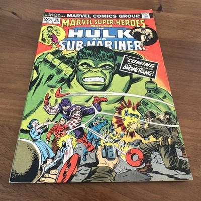 MARVEL SUPER-HEROES #36 1973 Hulk Sub-Mariner