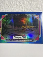 Disneyland 70 Mine Train Through Nature’s Wonderland /50 Topps Then & Now SSP